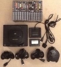 Sega Saturn Auction - Sega Saturn lot with 17 PAL games including Burning Rangers