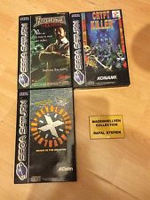 Sega Saturn Auction - 3 PAL games including Frankenstein