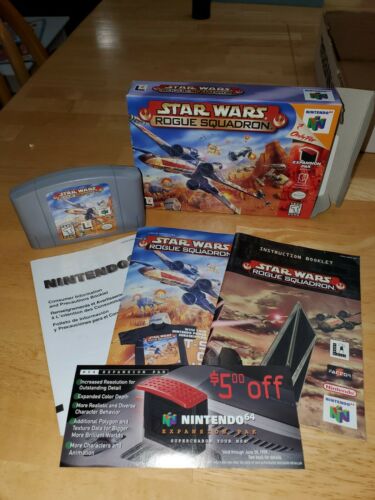 Retrodeals - Nintendo 64 Star wars rogue squadron cib