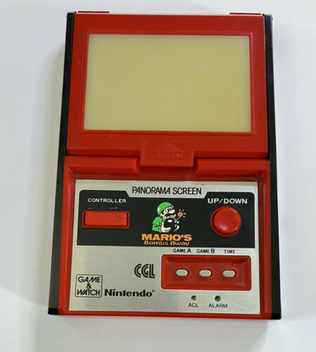 Retrodeals - Vintage Nintendo Game and Watch Mario's Bombs Away Panorama (PB-94) 1983
