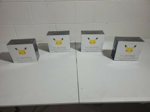 Retrodeals - 4 pokemon celebrations elite trainer box sealed excellent condition 