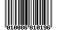 Sega Saturn Database - Barcode (UPC): 010086810196