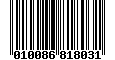 Sega Saturn Database - Barcode (UPC): 010086818031