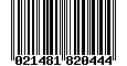 Sega Saturn Database - Barcode (UPC): 021481820444