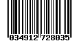 Sega Saturn Database - Barcode (UPC): 034912728035