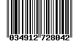 Sega Saturn Database - Barcode (UPC): 034912728042