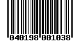 Sega Saturn Database - Barcode (UPC): 040198001038