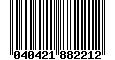 Sega Saturn Database - Barcode (UPC): 040421882212