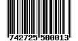 Sega Saturn Database - Barcode (UPC): 742725500013
