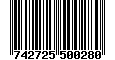 Sega Saturn Database - Barcode (UPC): 742725500280
