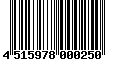 Sega Saturn Database - Barcode (EAN): 4515978000250