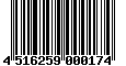 Sega Saturn Database - Barcode (EAN): 4516259000174