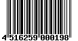 Sega Saturn Database - Barcode (EAN): 4516259000198