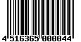 Sega Saturn Database - Barcode (EAN): 4516365000044