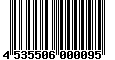 Sega Saturn Database - Barcode (EAN): 4535506000095