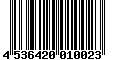 Sega Saturn Database - Barcode (EAN): 4536420010023
