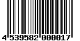 Sega Saturn Database - Barcode (EAN): 4539582000017