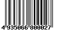 Sega Saturn Database - Barcode (EAN): 4935066800027