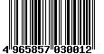 Sega Saturn Database - Barcode (EAN): 4965857030012