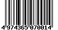 Sega Saturn Database - Barcode (EAN): 4974365070014