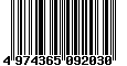 Sega Saturn Database - Barcode (EAN): 4974365092030