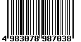 Sega Saturn Database - Barcode (EAN): 4983078987038