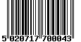 Sega Saturn Database - Barcode (EAN): 5020717700043