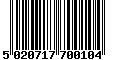 Sega Saturn Database - Barcode (EAN): 5020717700104