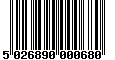 Sega Saturn Database - Barcode (EAN): 5026890000680