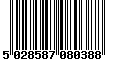 Sega Saturn Database - Barcode (EAN): 5028587080388
