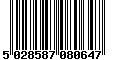 Sega Saturn Database - Barcode (EAN): 5028587080647