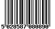 Sega Saturn Database - Barcode (EAN): 5028587080890
