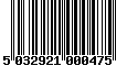 Sega Saturn Database - Barcode (EAN): 5032921000475