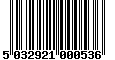 Sega Saturn Database - Barcode (EAN): 5032921000536