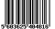 Sega Saturn Database - Barcode (EAN): 5603625404816