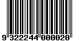 Sega Saturn Database - Barcode (EAN): 9322244000020