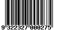 Barcode (EAN): 9322327000275 Sega Saturn Database - Barcode (EAN): 9322327000275