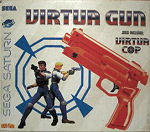 Sega Saturn Game - Virtua Cop (with Stunner Arcade Gun) (Brazil) [191x31] - Cover