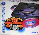 Sega Saturn Console - Sega Saturn - 3 Free Game Pack (Sticker) - Sega Rally (Sticker) CAN [80008-22]