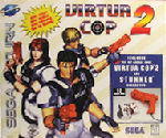 Sega Saturn Game - Virtua Cop 2 (with Stunner Arcade Gun) (United States of America) [81052] - Cover