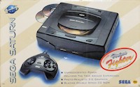 Sega Saturn Console - Sega Saturn - Virtua Fighter (Sticker) USA [MK-80001]