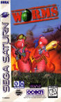Sega Saturn Game - Worms (United States of America) [T-16403H] - Cover