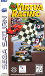 Sega Saturn Game - Time Warner Interactive's V.R. Virtua Racing (United States of America) [T-4801H] - Cover