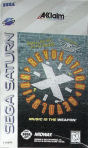 Sega Saturn Game - Revolution X - Music is the Weapon (United States of America) [T-8107H] - Cover