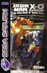 Sega Saturn Game - Iron Man X-O Manowar in Heavy Metal (Europe) [T-8119H-50] - Cover