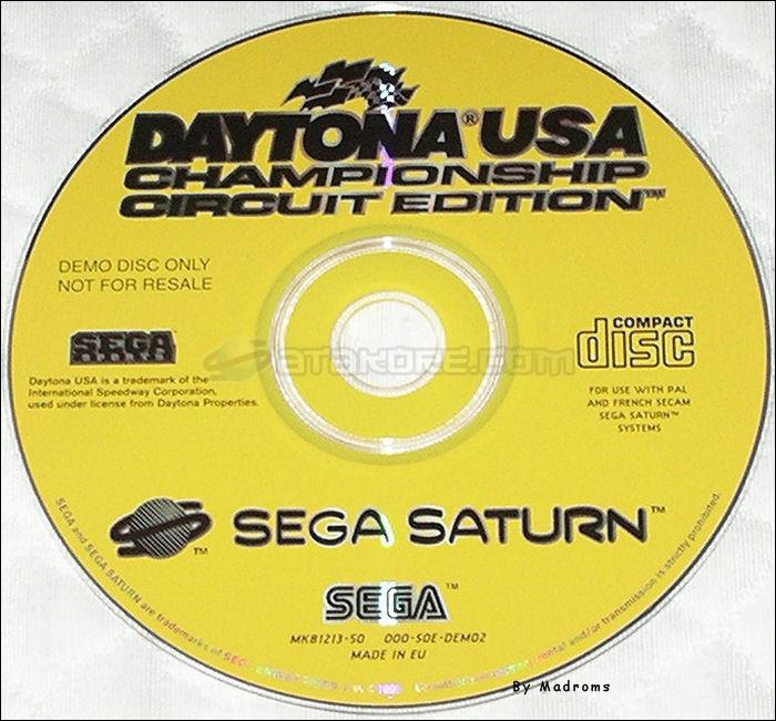 Sega Saturn Demo - Daytona USA Championship Circuit Edition Demo Disc (Europe) [000-SOE-DEMO2] - Picture #1