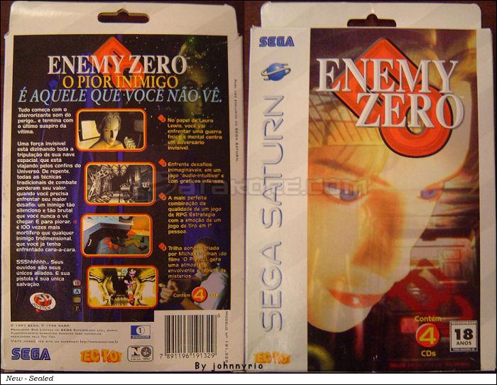 Sega Saturn Game - Enemy Zero (Brazil) [191326] - Picture #1