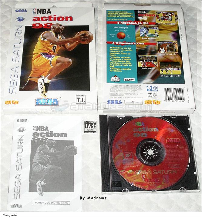 Sega Saturn Game - NBA Action 98 (Brazil) [191406] - Picture #1