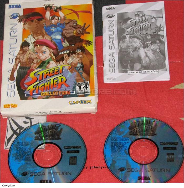 Sega Saturn Game - Street Fighter Collection (Brazil) [191446] - Picture #1