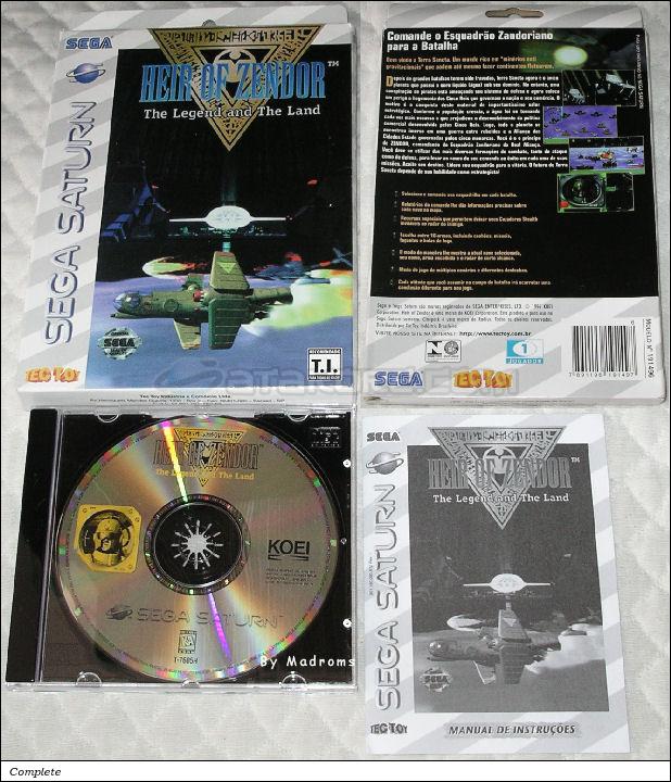 Sega Saturn Game - Heir of Zendor ~The Legend and the Land~ (Brazil) [191496] - Picture #1